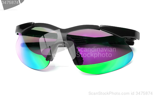 Image of color plastic glasses