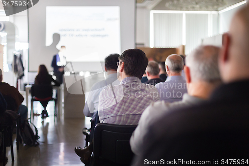 Image of Audience in the lecture hall.