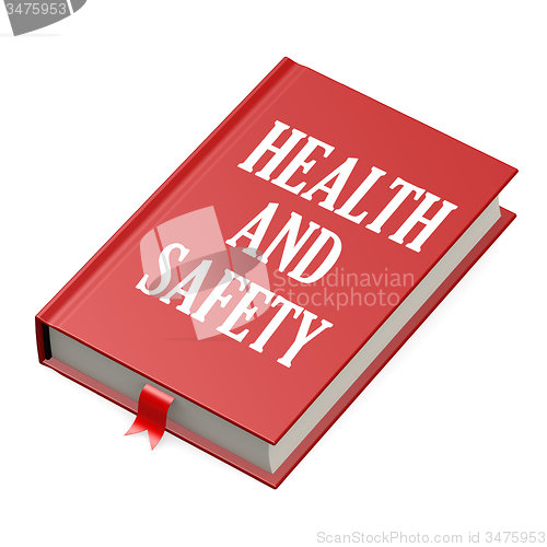 Image of Book with a health and safety concept title