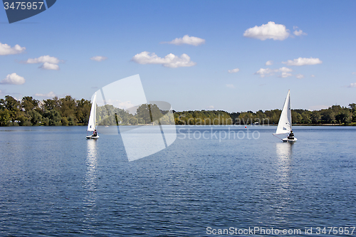 Image of Sailing on the lake 