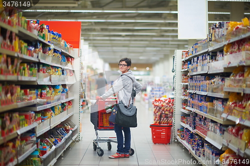 Image of woman in supermarket