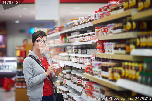 Image of woman in supermarket