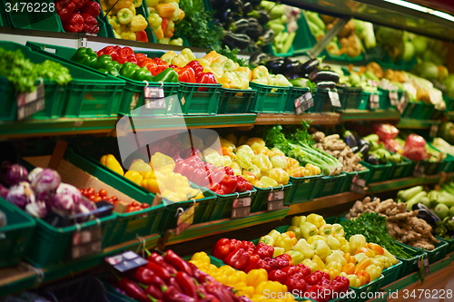 Image of supermarket vegetables