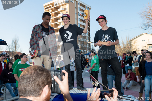 Image of Champions podium