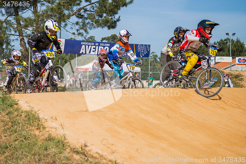 Image of Andre Ribeiro leading the race