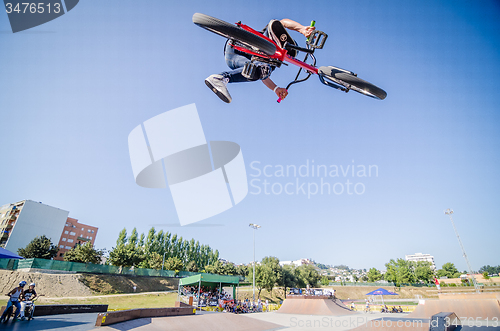 Image of Rodrigo Vicente during the DVS BMX Series 2014 by Fuel TV