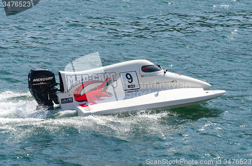 Image of Mad-Croc Baba Racing Team boat preparations