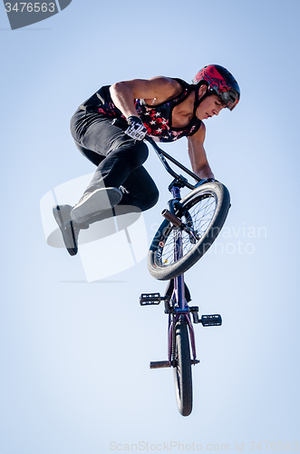 Image of Louis Carvalho during the DVS BMX Series 2014 by Fuel TV