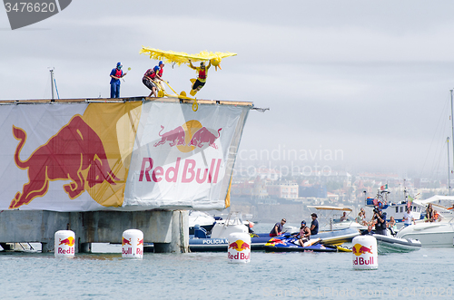 Image of Sesame Street Boys team at the Red Bull Flugtag