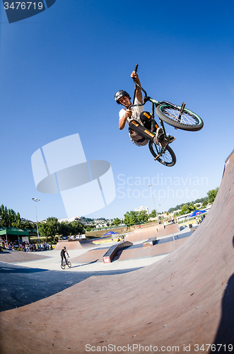 Image of Helder Parente during the DVS BMX Series 2014 by Fuel TV