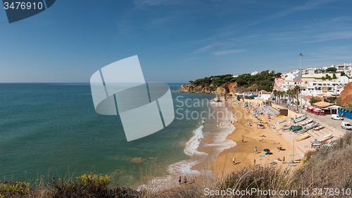 Image of Olhos de agua beach in Albufeira, Portugal