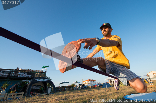 Image of Andre antunes Slackline performance