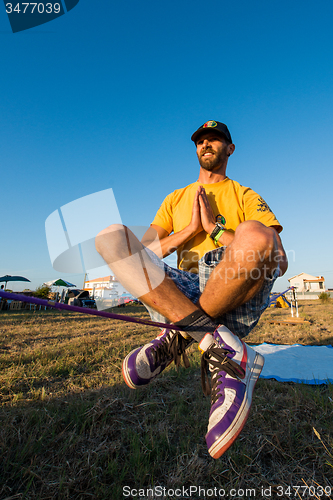 Image of Andre antunes Slackline performance