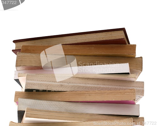 Image of stack of old books