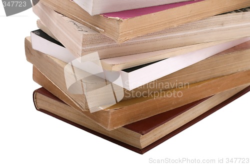 Image of stack of old books