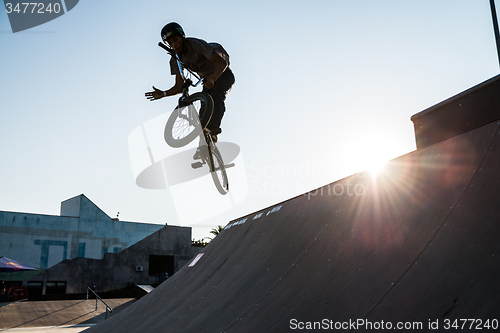 Image of Pedro Bras during the DVS BMX Series 2014 by Fuel TV