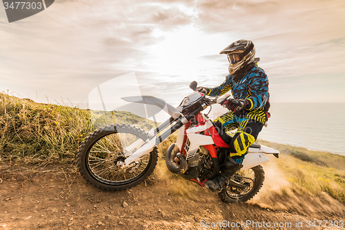 Image of Enduro bike rider