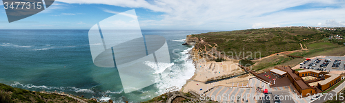 Image of Ribeira d\'Ilhas beach at Ericeira, Portugal