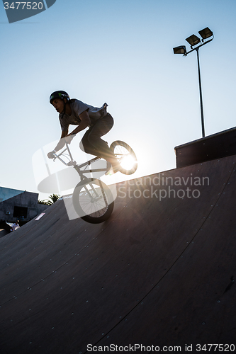 Image of Pedro Bras during the DVS BMX Series 2014 by Fuel TV