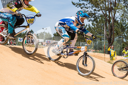 Image of Cadet Athletes during race