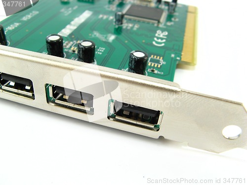 Image of USB ports controler card