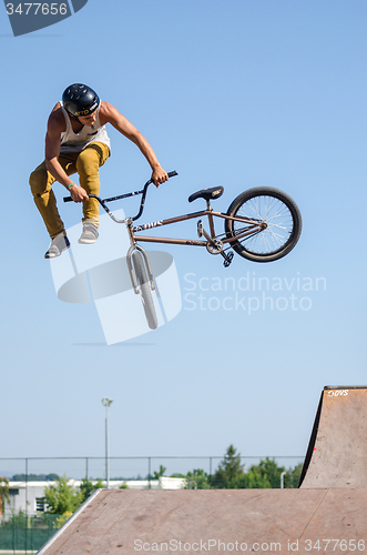 Image of Gabriel Neto during the DVS BMX Series 2014 by Fuel TV