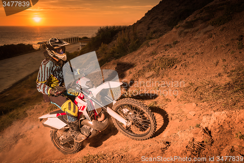 Image of Enduro bike rider