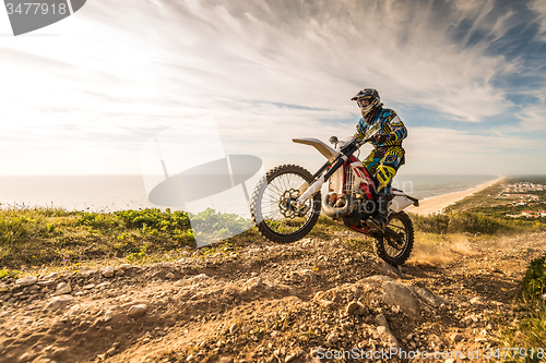 Image of Enduro bike rider