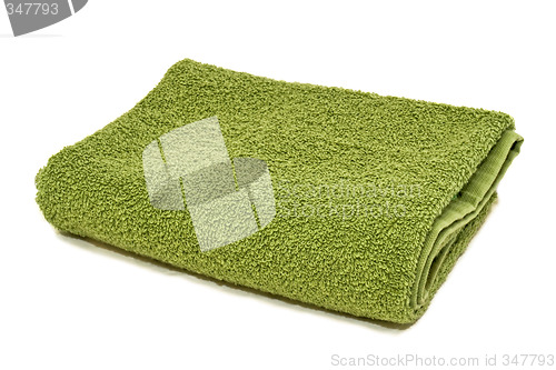 Image of Green towel