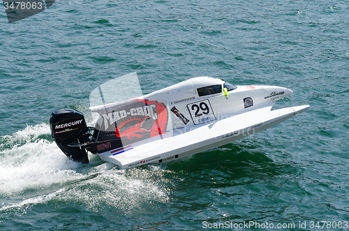 Image of Mad-Croc Baba Racing Team boat preparations