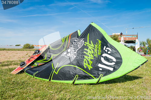 Image of Kitesurf equipment