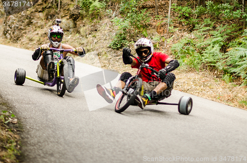 Image of Diogo Gomes drifting during the 2nd Newton\'s Force Festival 2014