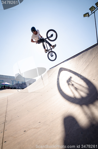 Image of Sauro Agostinho during the DVS BMX Series 2014 by Fuel TV