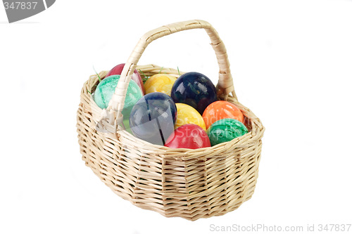 Image of  Colorful Easter Basket