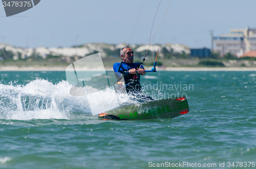 Image of Francisco Costa kitesurfing