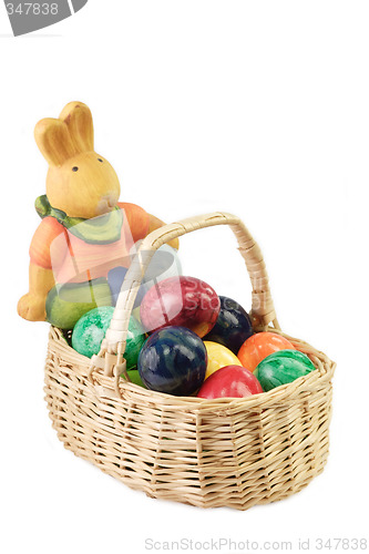 Image of  Colorful Easter Basket