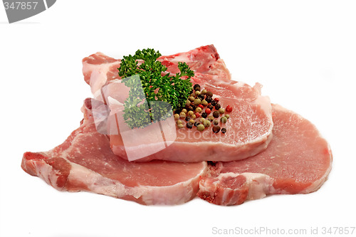 Image of  Raw Pork Chops