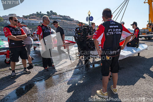 Image of CTIC China Team boat preparations