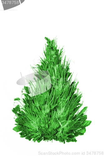 Image of abstract natural christmas tree 