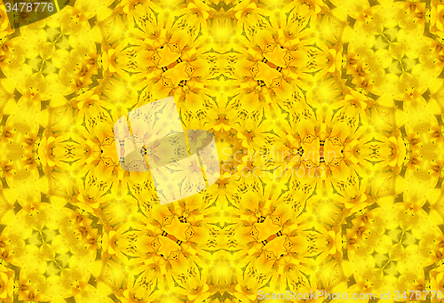 Image of Abstract yellow pattern