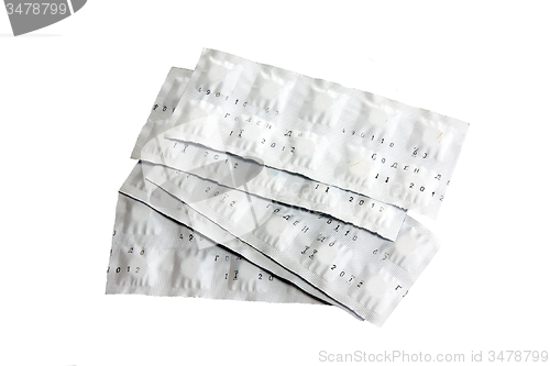 Image of   pills, close-up