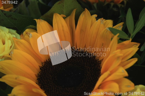 Image of Yellow bridal arrangement