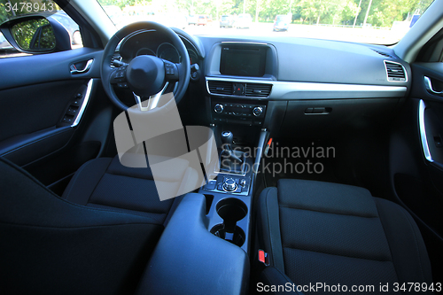 Image of Modern car interior