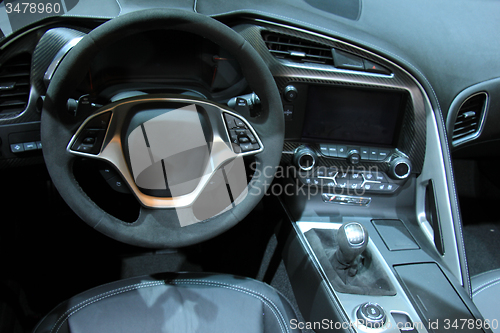 Image of Modern car interior