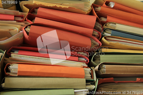 Image of Stacked office files