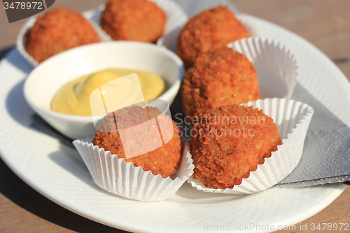 Image of Warm fried snacks