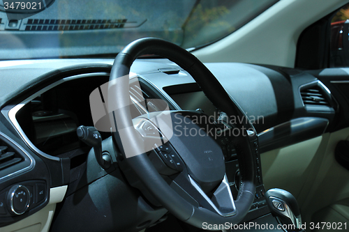 Image of Modern car interior