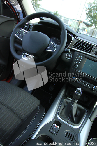 Image of Modern car interior