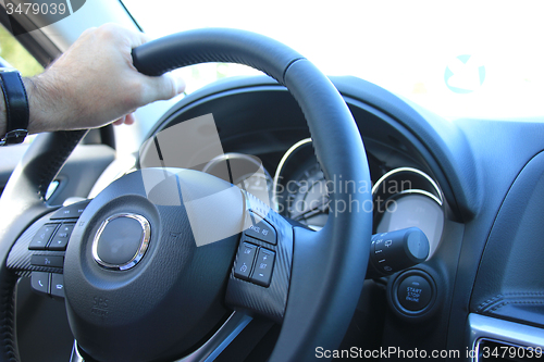 Image of Modern car interior