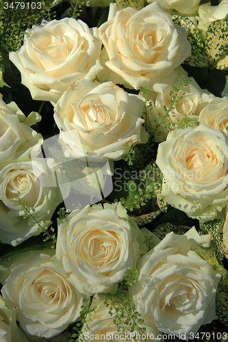 Image of White wedding flowers